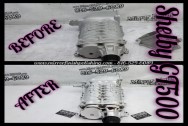 Ford Shelby GT500 5.8 Aluminum Supercharger BEFORE/AFTER Chrome -Like Metal Polishing | Aluminum Supercharger Polishing Services 