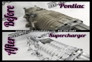Aluminum Pontiac Supercharger BEFORE/AFTER Chrome -Like Metal Polishing | Aluminum Supercharger Polishing Services
