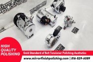 Aluminum Belt Tensioner AFTER Chrome-Like Metal Polishing | Aluminum Polishing | Belt Tensioner Polishing Services
