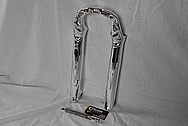 Aluminum Bicycle Frame AFTER Chrome-Like Metal Polishing and Buffing Services / Restoration Services