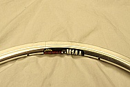 Bicycle Wheel BEFORE Chrome-Like Metal Polishing and Buffing Services