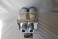 1930's WWII Aluminum Binoculars AFTER Chrome-Like Metal Polishing and Buffing Services
