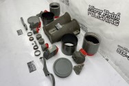 Vintage Japanese WWII Warship Binoculars BEFORE Chrome-Like Metal Polishing and Buffing Services | Restoration Services | Vintage Binoculars Polishing Services