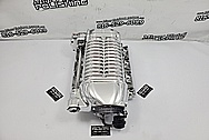 Aluminum Whipple Supercharger AFTER Chrome-Like Metal Polishing and Buffing Services - Aluminum Polishing Services