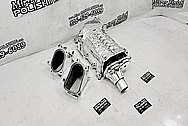 2013 Ford Shelby GT500 SVT 5.8L Engine Aluminum Blower AFTER Chrome-Like Metal Polishing and Buffing Services / Restoration Services - Aluminum Polishing - Blower Polishing