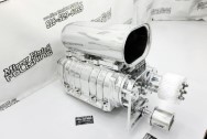 "The Blower Shop" Aluminum Blower AFTER Chrome-Like Metal Polishing - Aluminum Polishing - Blower Polishing- Aluminum Polishing Service