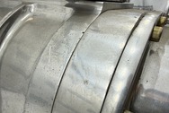 BDS Blower Indy Intake BEFORE Chrome-Like Metal Polishing and Buffing Services|Blower Polishing Services