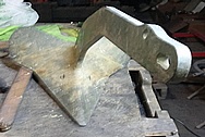 Kodiac a Bear of an Anchor Steel Boat Anchor Project BEFORE Chrome-Like Metal Polishing and Buffing Services / Restoration Services - Steel Polishing - Boat Polishing - Anchor Polishing 