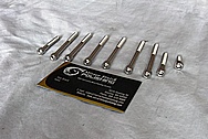 Volkswagen Transverse Stainless Steel Bolts / Hardware AFTER Chrome-Like Metal Polishing and Buffing Services