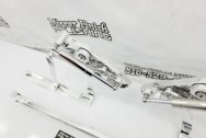 Aluminum Hood Hinge Brackets AFTER Chrome-Like Metal Polishing | Aluminum Polishing | Bracket Polishing Services