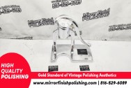 Vintage Aluminum Press AFTER Chrome-Like Metal Polishing and Buffing Services | Restoration Services | Vintage Press Polishing Services