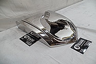Steel Boat Tie Down Bracket AFTER Chrome-Like Metal Polishing and Buffing Services / Restoration Services