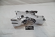 Aluminum Bracket AFTER Chrome-Like Metal Polishing and Buffing Services / Restoration Services 