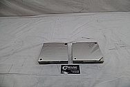 Stainless Steel Bracket Pieces With a Tolerance of .001" and Kept True AFTER Chrome-Like Metal Polishing and Buffing Services / Restoration Services
