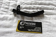 Steel, Black Coated Bracket Piece BEFORE Chrome-Like Metal Polishing and Buffing Services / Restoration Services