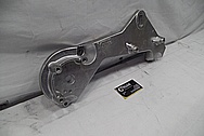 Aluminum Magnum Powers Bracket BEFORE Chrome-Like Metal Polishing and Buffing Services / Restoration Service