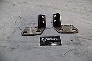 Stainless Steel Tank Brackets BEFORE Chrome-Like Metal Polishing and Buffing Services / Restoration Services