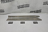 Aluminum Brackets BEFORE Chrome-Like Metal Polishing and Buffing Services / Restoration Services - Steel Polishing - Bracket Polishing 