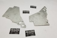 Aluminum Motorcycle Brackets BEFORE Chrome-Like Metal Polishing and Buffing Services / Restoration Services - Steel Polishing - Bracket Polishing