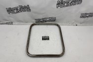 Vintage 1950's Steel Stool Bracket / Foot Rest BEFORE Chrome-Like Metal Polishing | Aluminum Polishing | Bracket Polishing Service