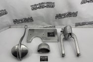 Vintage Aluminum Press BEFORE Chrome-Like Metal Polishing and Buffing Services | Restoration Services | Vintage Press Polishing Services