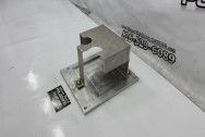 Aluminum Battery Bracket BEFORE Chrome-Like Metal Polishing and Buffing Services | Restoration Services | Aluminum Polishing Services