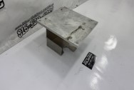 Aluminum Battery Bracket BEFORE Chrome-Like Metal Polishing and Buffing Services | Restoration Services | Aluminum Polishing Services