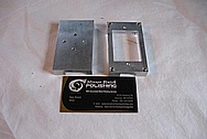 Aluminum Bracket BEFORE Chrome-Like Metal Polishing and Buffing Services / Restoration Services