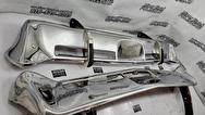 Intricate Aluminum Bumper Hitch AFTER Chrome-Like Metal Polishing and Buffing Services - Aluminum Polishing - Hitch Polishing
