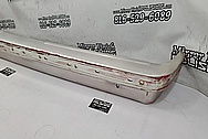 1974 Chevy Camaro Aluminum Bumpers BEFORE Chrome-Like Metal Polishing and Buffing Services - Aluminum Polishing - Bumper Polishing