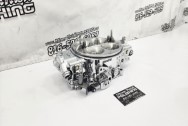 Holley Dominator Aluminum Carburetor AFTER Chrome-Like Polishing | Carburetor Polishing | Aluminum Polishing Services