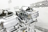 Holley Dual Aluminum Carburetors AFTER Chrome-Like Metal Polishing | Aluminum Polishing Services | Carburetor Polishing Service