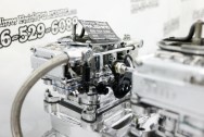 Holley Dual Aluminum Carburetors AFTER Chrome-Like Metal Polishing | Aluminum Polishing Services | Carburetor Polishing Service