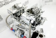 Holley Dual Aluminum Carburetors AFTER Chrome-Like Metal Polishing | Aluminum Polishing Services | Carburetor Polishing Service