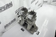 Holley Dual Aluminum Carburetors BEFORE Chrome-Like Metal Polishing | Aluminum Polishing Services | Carburetor Polishing Service