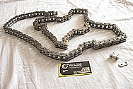 Steel Bicycle Chain BEFORE Chrome-Like Metal Polishing and Buffing Services