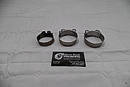 Stainless Steel Clamps BEFORE Chrome-Like Metal Polishing and Buffing Services / Restoration Services