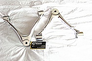 2001 Chevy C5 Corvette Aluminum Control Arms / Suspension Pieces AFTER Chrome-Like Metal Polishing and Buffing Services