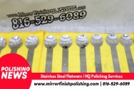Stainless Steel Flatware AFTER Chrome-Like Metal Polishing - Stainless Steel Polishing - Flatware Polishing- Manufacturer Polishing Service