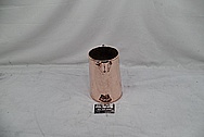 Vintage Copper Pitcher AFTER Chrome-Like Metal Polishing and Buffing Services - Copper Polishing