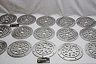 Stainless Steel Manufacture Cover Pieces AFTER Chrome-Like Metal Polishing and Buffing Services / Restoration Services
