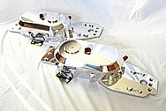 Billet Aluminum Boat Chainbox Pieces AFTER Chrome-Like Metal Polishing and Buffing Services / Restoration Services 