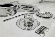 Steel Cover Project AFTER Chrome-Like Metal Polishing and Buffing Services Steel Polishing Services