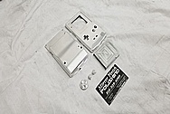 Nintendo Gameboy Aluminum Cover Pieces BEFORE Chrome-Like Metal Polishing and Buffing Services - Aluminum Polishing 