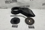 Steel Cover Project BEFORE Chrome-Like Metal Polishing and Buffing Services Steel Polishing Services