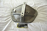 Aluminum Rear End Differential Cover Piece BEFORE Chrome-Like Metal Polishing and Buffing Services