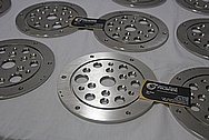 Stainless Steel Manufacture Cover Pieces BEFORE Chrome-Like Metal Polishing and Buffing Services / Restoration Services