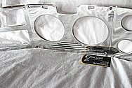 Chevrolet Aluminum Automotive Dash Panel / Instrument Panel Cluster AFTER Chrome-Like Metal Polishing and Buffing Services
