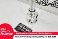 Aluminum Distributor Project AFTER Chrome-Like Metal Polishing and Buffing Services | Aluminum Polishing | Distributor Polishing Services | Finishing Services