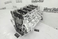 Tug Boat Aluminum Engine Piston AFTER Chrome-Like Metal Polishing - Engine Piston Polishing Service